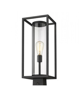 1 Light Outdoor Post Mount Fixture (276|584PHMS-BK)