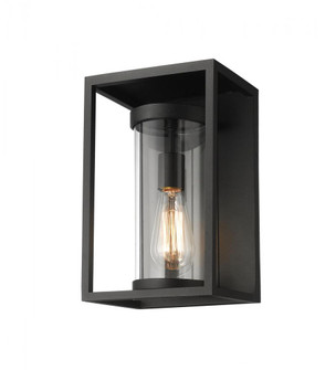 1 Light Outdoor Wall Light (276|584S-BK)