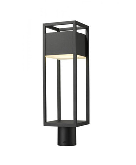 1 Light Outdoor Post Mount Fixture (276|585PHMR-BK-LED)