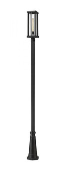 1 Light Outdoor Post Mounted Fixture (276|586PHBR-519P-BK)