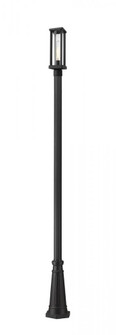1 Light Outdoor Post Mounted Fixture (276|586PHMR-519P-BK)
