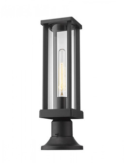 1 Light Outdoor Pier Mounted Fixture (276|586PHMR-553PM-BK)