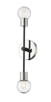 2 Light Wall Sconce (276|621-2S-MB-PN)