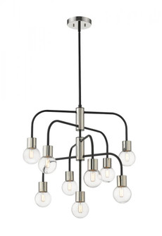 9 Light Chandelier (276|621-9MB-PN)