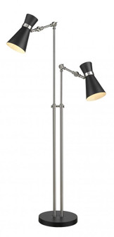 2 Light Floor Lamp (276|728FL-MB-BN)