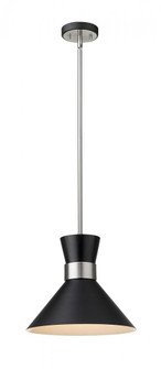 1 Light Pendant (276|728P13-MB-BN)