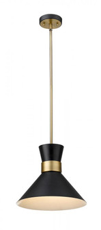 1 Light Pendant (276|728P13-MB-HBR)