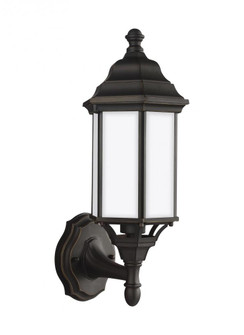 Sevier traditional 1-light outdoor exterior small uplight outdoor wall lantern sconce in antique bro (38|8538751-71)