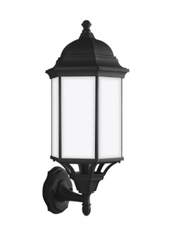 Sevier traditional 1-light outdoor exterior large uplight outdoor wall lantern sconce in black finis (38|8638751-12)