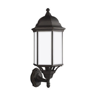 Sevier traditional 1-light outdoor exterior large uplight outdoor wall lantern sconce in antique bro (38|8638751-71)