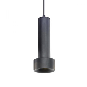 Cicada 10'' Knurled Pendant in Dark Grey (4450|HF1071-DGY)