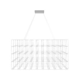 Argyle 34''W  Linear LED Chandelier in Chrome (4450|HF8115-CH)