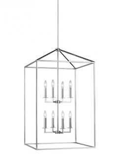 Perryton transitional 8-light LED indoor dimmable extra large ceiling pendant hanging chandelier lig (38|5315008EN-05)