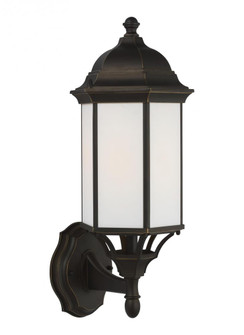 Sevier traditional 1-light LED outdoor exterior medium uplight outdoor wall lantern sconce in antiqu (38|8838751EN3-71)