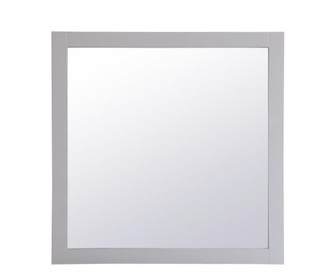 Aqua square vanity mirror 36 inch in Grey (758|VM23636GR)