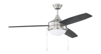Phaze 3 52'' 3-Blade Ceiling Fan in Brushed Polished Nickel w/ Brushed Nickel/Greywood Textured B (20|PHA52BNK3-BNGW)