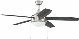 Phaze 5 52'' 5-Blade Ceiling Fan in Brushed Polished Nickel w/ Brushed Nickel/Greywood Blades (20|PHA52BNK5-BNGW)
