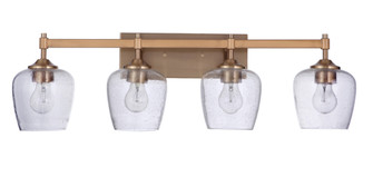 Stellen 4 Light Vanity in Satin Brass (20|12430SB4)