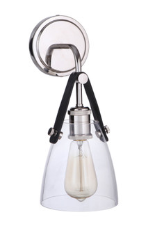 Hagen 1 Light Wall Sconce in Polished Nickel (20|51361-PLN)