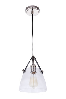 Hagen 1 Light Pendant in Polished Nickel (20|51391-PLN)