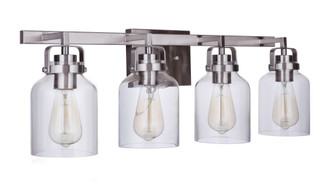 Foxwood 4 Light Vanity in Brushed Polished Nickel (20|53604-BNK)