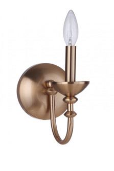 Marlowe 1 Light Wall Sconce in Satin Brass (20|53761-SB)