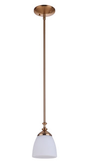 Marlowe 1 Light Mini Pendant in Satin Brass (20|53791-SB)