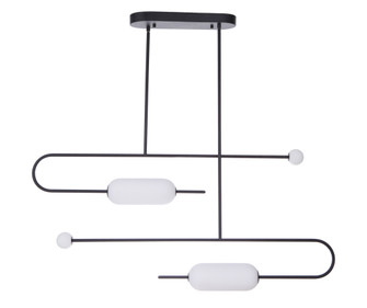 Tuli LED Island in Flat Black (20|53874-FB-LED)