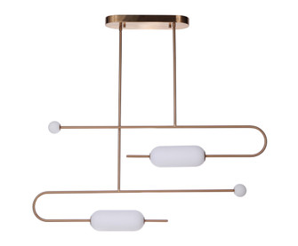 Tuli LED Island in Satin Brass (20|53874-SB-LED)