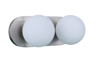 Dotti 2 Light Vanity in Brushed Polished Nickel (20|53902-BNK)