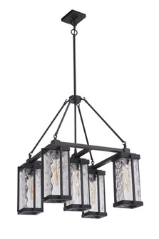 Pyrmont 5 Light Outdoor Chandelier in Oiled Bronze Gilded (20|54125-OBG)