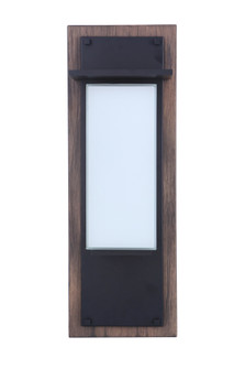 Heights 1 Light Medium Outdoor LED Wall Lantern in Whiskey Barrel/Midnight (20|ZA2512-WBMN-LED)