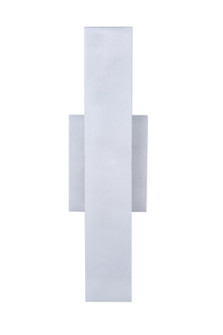 Rens 1 Light Small Outdoor LED Wall Lantern in Brushed Aluminum (20|ZA2600-BAO-LED)