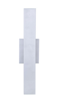 Rens 1 Light Medium Outdoor LED Wall Lantern in Brushed Aluminum (20|ZA2610-BAO-LED)