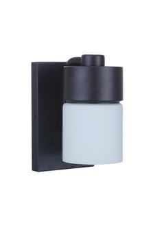 District 1 Light Wall Sconce in Flat Black (20|12305FB1)
