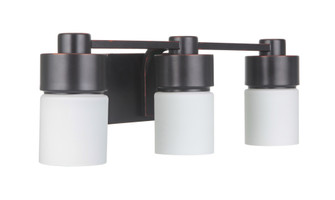 District 3 Light Vanity in Flat Black (20|12322FB3)