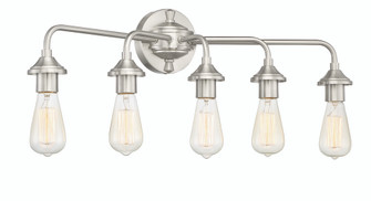 Bridgestone 5 Light Vanity in Brushed Polished Nickel (20|53005-BNK)