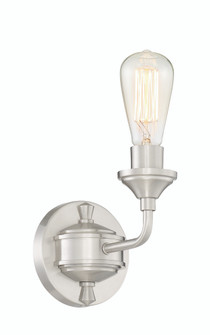 Bridgestone 1 Light Wall Sconce in Brushed Polished Nickel (20|53061-BNK)