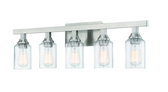 Chicago 5 Light Vanity in Brushed Polished Nickel (20|53105-BNK)