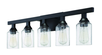 Chicago 5 Light Vanity in Flat Black (20|53105-FB)