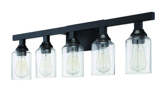 Chicago 5 Light Vanity in Flat Black (20|53105-FB)