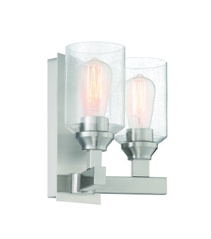 Chicago 2 Light Wall Sconce in Brushed Polished Nickel (20|53162-BNK)