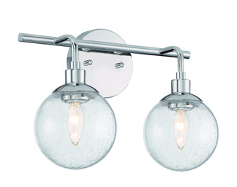 Que 2 Light Vanity in Chrome (20|53302-CH)