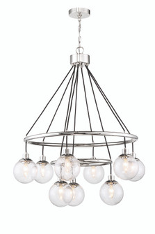 Que 9 Light Chandelier in Chrome (20|53329-CH)