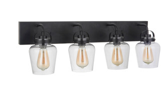 Trystan 4 Light Vanity in Flat Black (20|53504-FB)