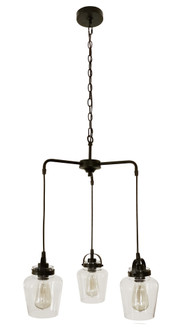 Trystan 5 Light Chandelier in Flat Black (20|53523-FB)