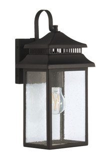 Crossbend 1 Light Small Outdoor Wall Lantern in Textured Black (20|ZA3104-TB)