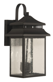 Crossbend 3 Light Large Outdoor Wall Lantern in Dark Bronze Gilded (20|ZA3124-DBG)