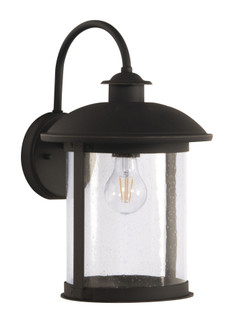 O'Fallon 1 Light Medium Outdoor Wall Lantern in Dark Bronze Gilded (20|ZA3214-DBG)