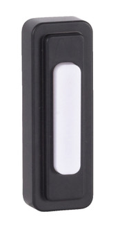 Surface Mount LED Lighted Push Button, Tiered in Flat Black (20|PB5002-FB)